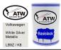 Preview: Volkswagen, White Silver Metallic, LB9Z / K8: 500ml Lackdose, von ATW Autoteile West.